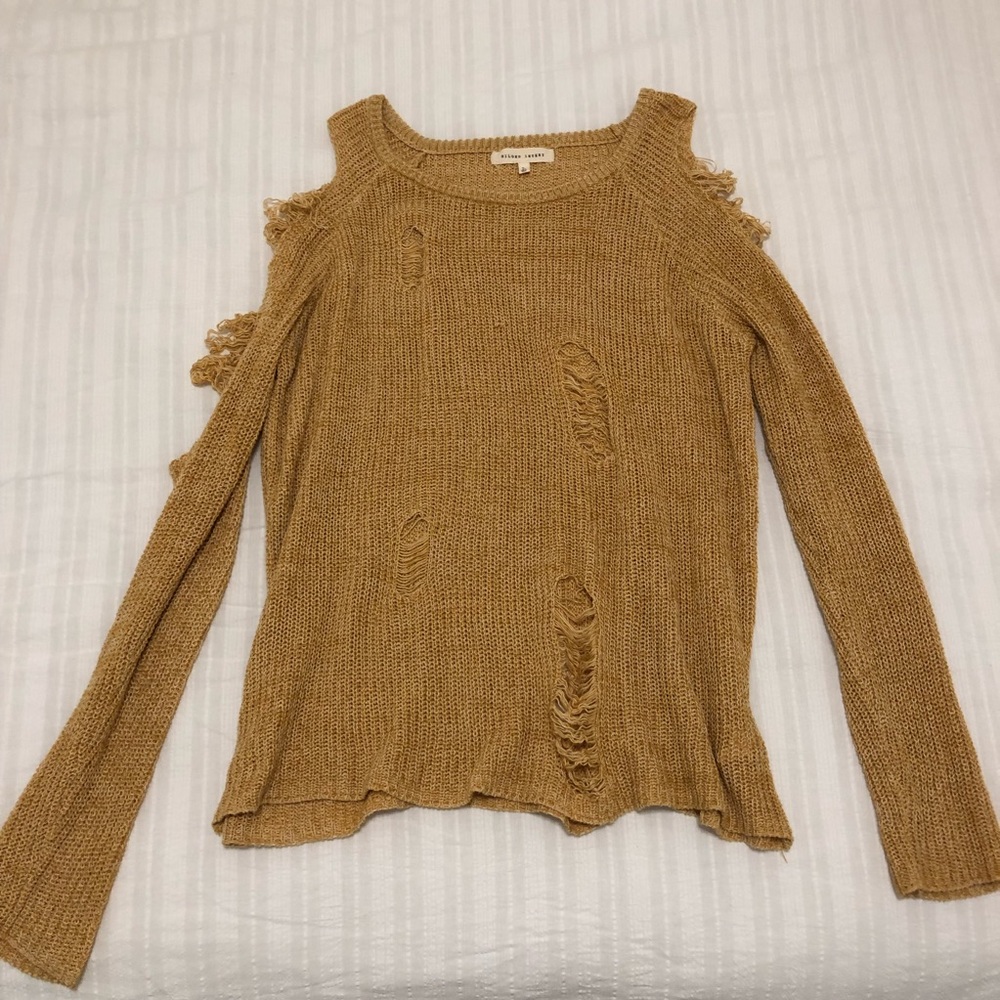 Ripped Long Sleeve Shirt